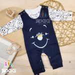 بیلر و بلوز پو سرمه ای