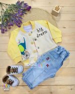 سه تیکه اسپرت فیل زرد