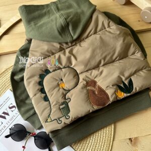 ست پافر دایناسور قهوه ای