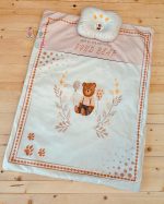 سرویس خواب نوزادی لبه دار ۶ تکه خرس نشسته