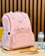 کوله نوزاد تمام چرم گربه