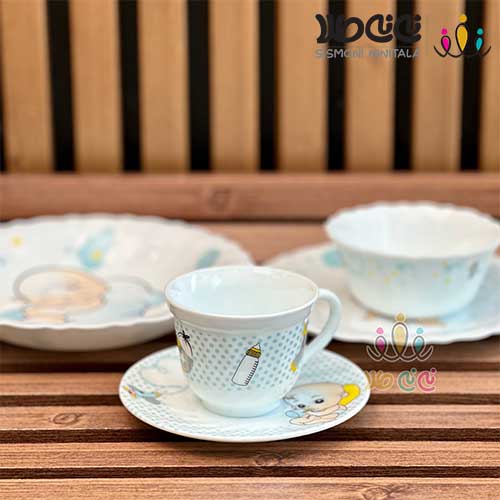 ست-ارکوپال-ابر-سفید-5-تیکه-غذاخوری