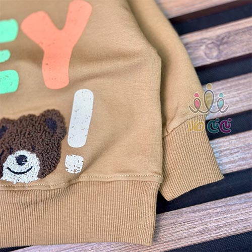 بلوز-hey-bro-قهوه-ایی بلوز-hey-bro-قهوه-ایی