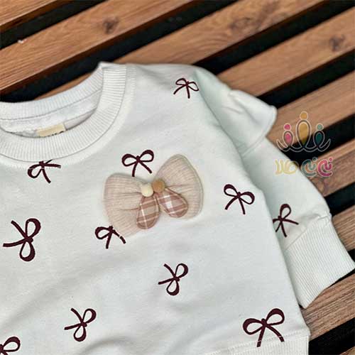 بلوز-تک-سفید-پاپیون