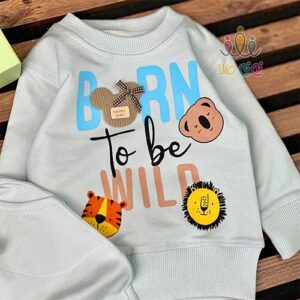 بلوز-شلوار-اسپرت-بچگانه-دورس-طرح-Born