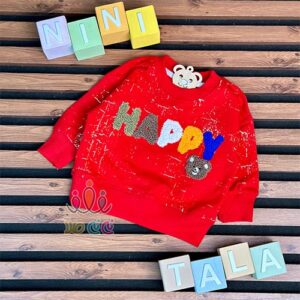 بلوز-اسپرت-آستین‌-دار-قرمز-Happy