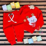 ست-بلوز-و-شلوار-اسپرت-خرس-شال-قرمز