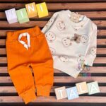 ست-بلوز-و-شلوار-بچگانه-لپ-نارنجی-تدی