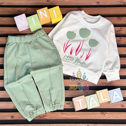 ست-بلوز-و-شلوار-دخترانه-طرح-گل-لاله