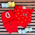 ست-بلوز-و-شلوار-دخترانه-چیندار-پاپیونی-قرمز