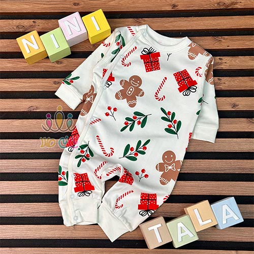 سرهم-اسپرت-نوزاد-طرح-کادو-کریسمسی