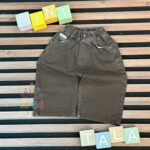 شلوار-بگ-کتانی-باکی-قهوه-ای