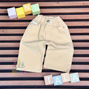 شلوار-بگ-کتانی-باکی-کرم