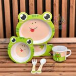 ظرف-غذا-بامبو-۵-تکه-قورباغه