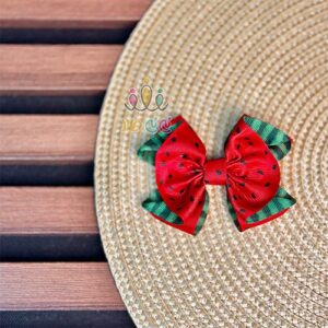 گیره-دو-پاپیونی-کوچک-هندوانه-یلدایی-دخترانه