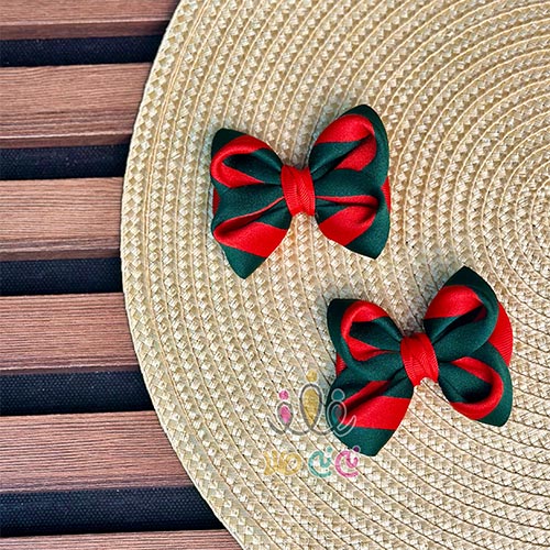 گیره-موی-پاپیونی-دخترانه-پاپیون-گوچی