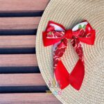 گیره-پاپیون-بزرگ-انار-یلدایی-دخترانه