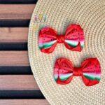 گیره-پاپیونی-کوچک-هندوانه-یلدایی-دخترانه