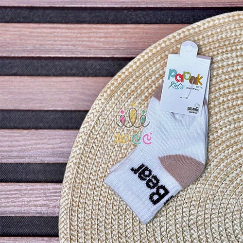 جوراب--اسپرت-ساقدار-بچگانه-خرس-Happy