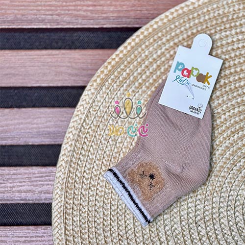 جوراب--اسپرت--ساقدار-بچگانه-خرس-Happy