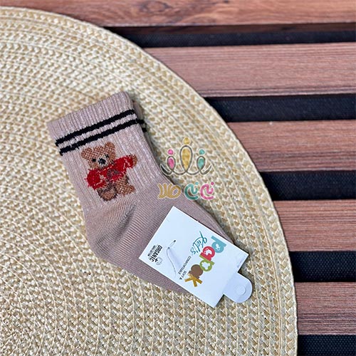 جوراب--ساقدار--اسپرت-بچگانه-طرح-خرس-ایستاده جوراب--ساقدار--اسپرت-بچگانه-طرح-خرس-ایستاده