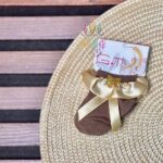جوراب-نوزادی-دخترانه-پاپیونی-روبان-دار-قهوه-ای