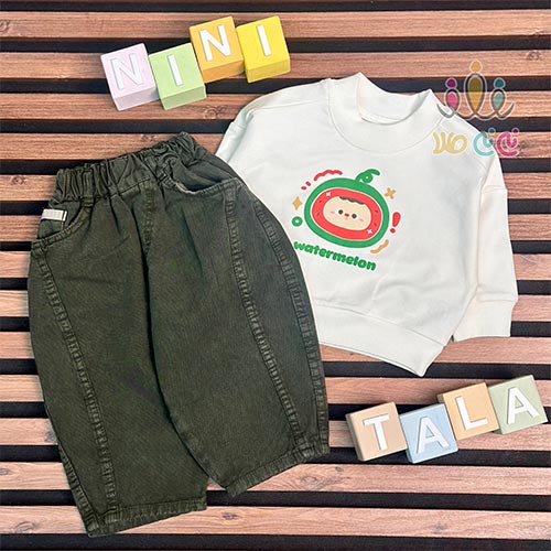 ست-بلوز-و-شلوار-کتان-طرح-یلدایی-سوران-هندوانه