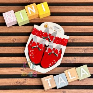 ست-هد-و-جوراب-قرمز-یلدایی-نوزاد