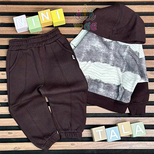 ست-هودی-و-شلوار-آبرنگی-ببتو-داخل-کرک-قهوه-ای