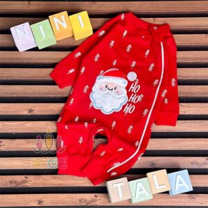 سرهم-اسپرت-نوزاد-زیپ-دار-طرح-بابانوئل