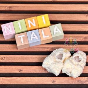 پاپوش-تدی-پاپیون-‌دار-نوزاد-شیری