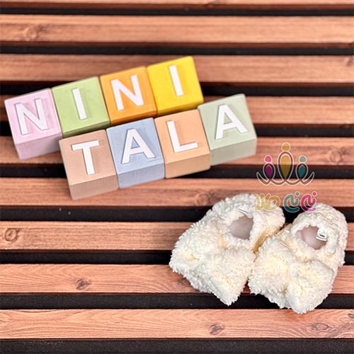 پاپوش-تدی-پاپیون-‌دار-نوزاد-شیری