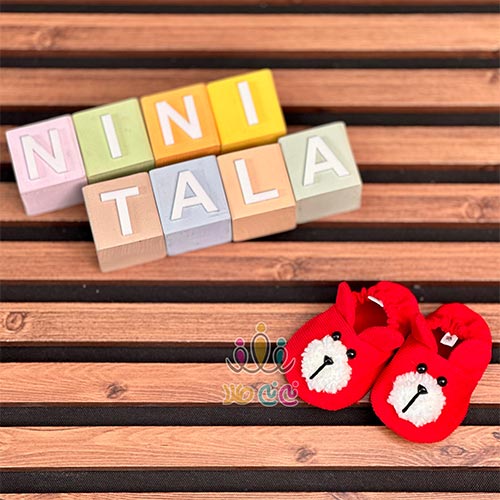 پاپوش-کبریتی-خرس-قرمز-نوزاد