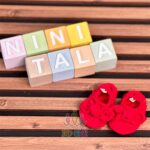 پاپوش-کبریتی-پاپیوندار-برگی-قرمز-نوزاد