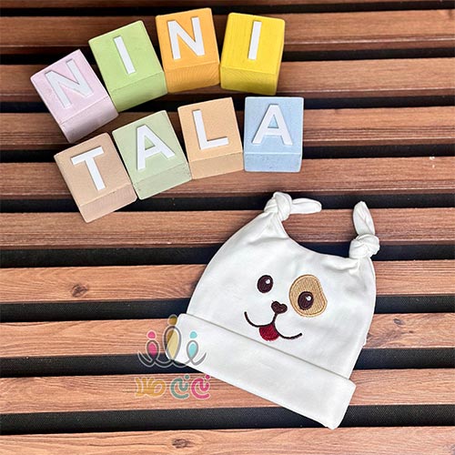 کلاه-دو-گرهی-نوزادی-اسپرت-طرح-زبون‌-دراز-شیری