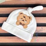 کلاه-گرهی-تدی-پاپیون-دار-اسپرت-نوزادی