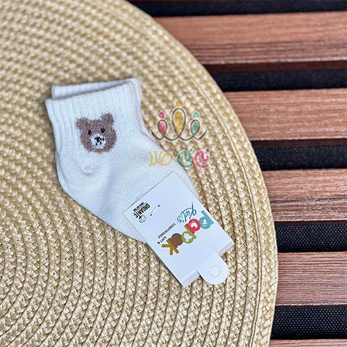 جوراب-ساقدار-نوزادی-طرح-خرسی جوراب-ساقدار-نوزادی-طرح-خرسی