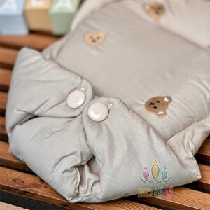 قنداق-سوئیسی-نوزاد--طرح--گلدوزی-تدی