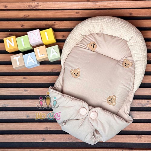 قنداق-سوئیسی-نوزاد-طرح-گلدوزی-تدی قنداق-سوئیسی-نوزاد-طرح-گلدوزی-تدی