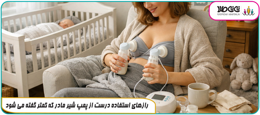 رازهای استفاده درست از پمپ شیر مادر که کمتر گفته می شود