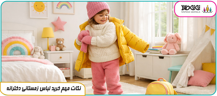 نکات مهم خرید لباس زمستانی دخترانه