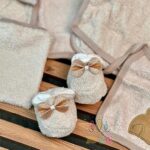 ست-5-تکه-حوله-جعبه-ای-بلیکا-طرح--دو--خرگوش--نسکافه-ای