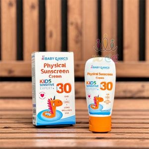 کرم-ضد-آفتاب-فیزیکال-کودک-بی‌-بی-گانیکس-SPF30