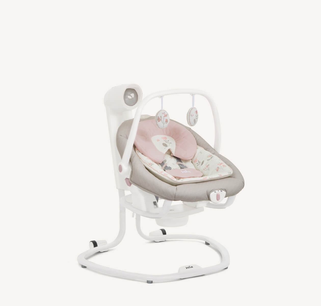 p1-joie-swing-serina2in1-flowers-forever-right-angle.jpg گهواره کودک جویی مدل Serina 2in1 flowers forever - Image 1