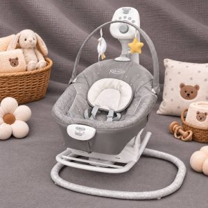تاب و گهواره برقی گراکو مدل Soft رنگ بژ