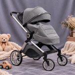 کالسکه کیدیلو (Kidilo) مدل S-008L رنگ طوسی - Image 2