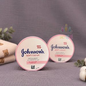 کرم نرم‌کننده صورت و بدن جانسونز مدل Soft Cream